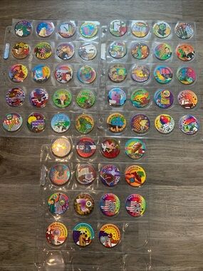 Pogs United States of America 50 States and Government Branches Bundle